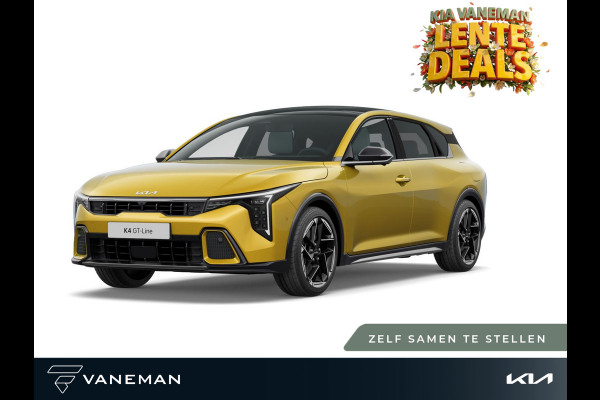 Kia K4 1.0 T-GDi MHEV GT-Line Launch Edition (pano) | Nieuw model |  Glazen schuif-/kanteldak | Apple Carplay/Android Auto