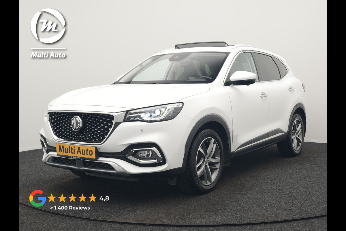 MG EHS 1.5 TGDI Luxury PHEV 258pk Dealer O.H | Panodak | Adaptive Cruise | 360 Camera | Sfeerverlichting | Lederen Sportstoelen Verwarmd | Apple Carplay | Keyless | LED Koplampen | Virtual | Navigatie | DAB | Plug In Hybrid |