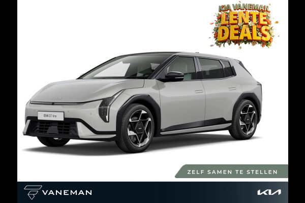 Kia EV4 GT-PlusLine 81.4 kWh | Lichtmetalen velgen 5-spaaks 19" | Zelf samenstellen