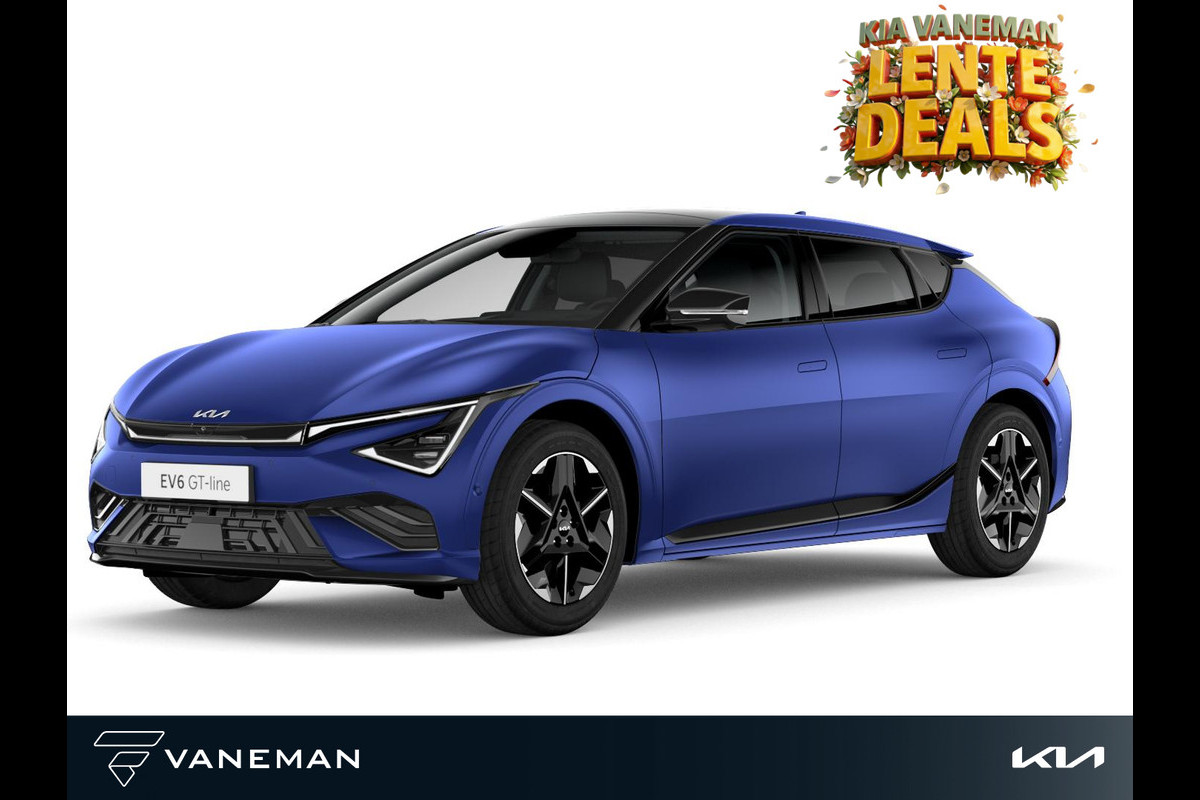 Kia Ev6 GT-Line 84 kWh | Navigatiesysteem full map | Panoramadak