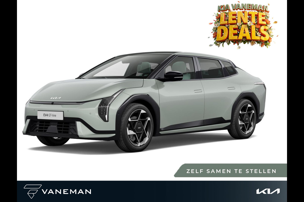 Kia EV4 Fastback GT-PlusLine 81.4 kWh | Achterbank verwarmd | Zelf samenstellen