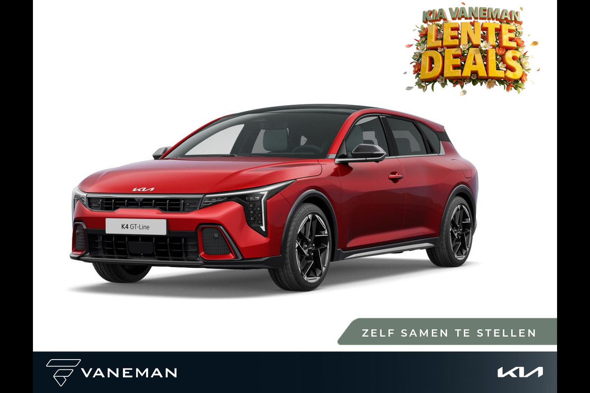 Kia K4 1.6 T-GDi GT-Line Launch Edition (pano) | Nieuw model | Elektrisch glazen panorama-dak