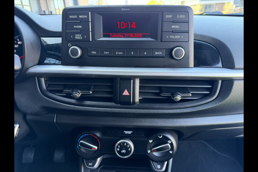 Kia Picanto 1.0 DPi / NIEUW ONDERHOUD / Cruise Control / Airco / Bluetooth / C.V. met Afstandsbediening + Elek. Pakket / 1e Eigena