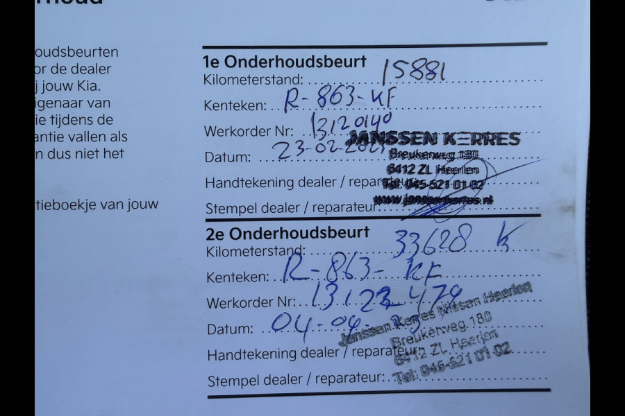 Kia Picanto 1.0 DPi / NIEUW ONDERHOUD / Cruise Control / Airco / Bluetooth / C.V. met Afstandsbediening + Elek. Pakket / 1e Eigena