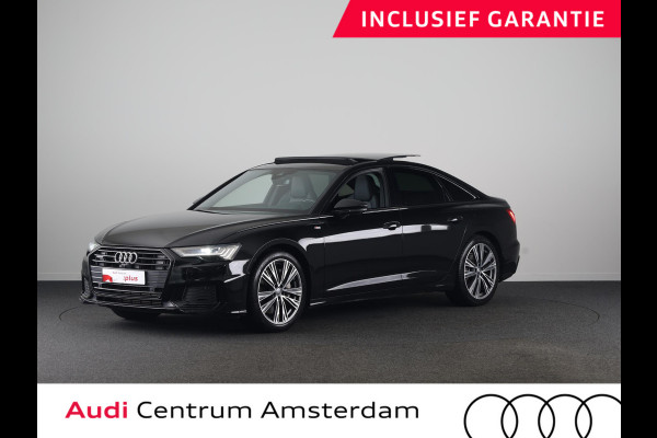 Audi A6 Limousine 50 TFSI e quattro S edition 299pk | SOH 92% | Panoramadak  Lederen bekleding | 360° Camera | Elektrisch verstelbare voorstoelen