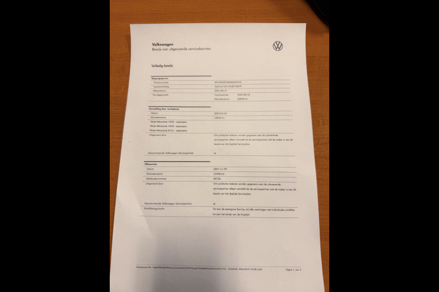 Volkswagen Golf 2.0 TSI GTI 19000 km FULL OPTIONS !! 2023