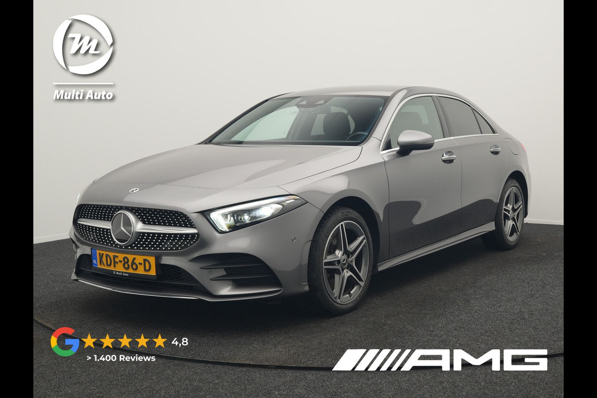 Mercedes-Benz A-Klasse 250 e AMG Line PHEV 218pk Dealer O.H. | Adaptive Cruise | Multi Beam LED | Camera | Sfeerverlichting | Lederen Sportstoelen Verwarmd | Widescreen Navi | Apple Carplay | Keyless | Blis | Navigatie | DAB | Plug In Hybrid |