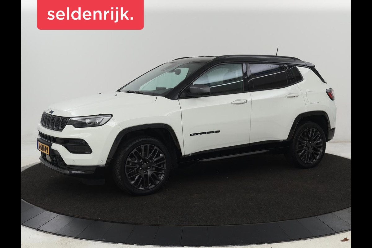 Jeep Compass 4xe 240 Plug-in Hybrid 80th Anniversary | SOH 80,5% | 360 Camera | Adaptive cruise | Full LED | Carplay | Keyless | Half leder | Navigatie | Park Assist | Climate control | PHEV