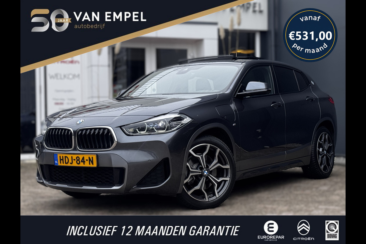BMW X2 XDrive25e High Executive M-Pakket | Schuif-Kantel dak | Memory | Camera | Stoelverwarming | Elek. Achterklep