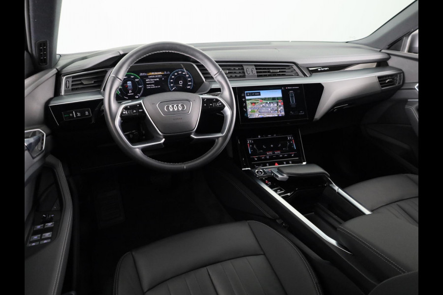 Audi e-tron 55 quattro Advanced edition Plus 95 kWh 408pk | SOH 92% | Parkeersensoren | 21 inch Lichtmetalen velgen | Lederen bekleding
