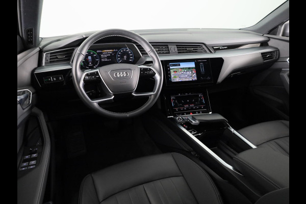 Audi e-tron 55 quattro Advanced edition Plus 95 kWh 408pk | SOH 92% | Parkeersensoren | 21 inch Lichtmetalen velgen | Lederen bekleding