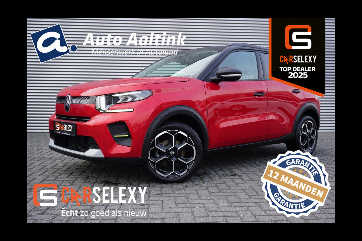 Citroën C3 100PK Turbo Max | CAMERA | PARKEERSENSOREN | CARPLAY