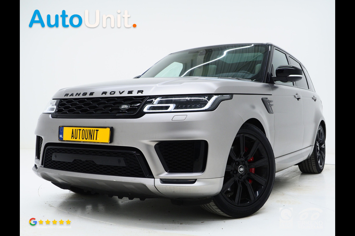 Land Rover Range Rover Sport 2.0 P400e HSE Dynamic SVO Satin | Panoramadak | Meridian | Luchtvering | Camera | Keyless | Adaptive Cruise | Carplay