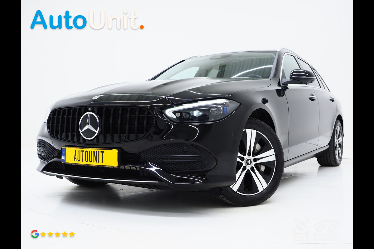 Mercedes-Benz C-Klasse Estate 300 e Avantgarde | Keyless | Trekhaak | 360 | Dodehoek | Leder | Sfeerverlichting | Carplay