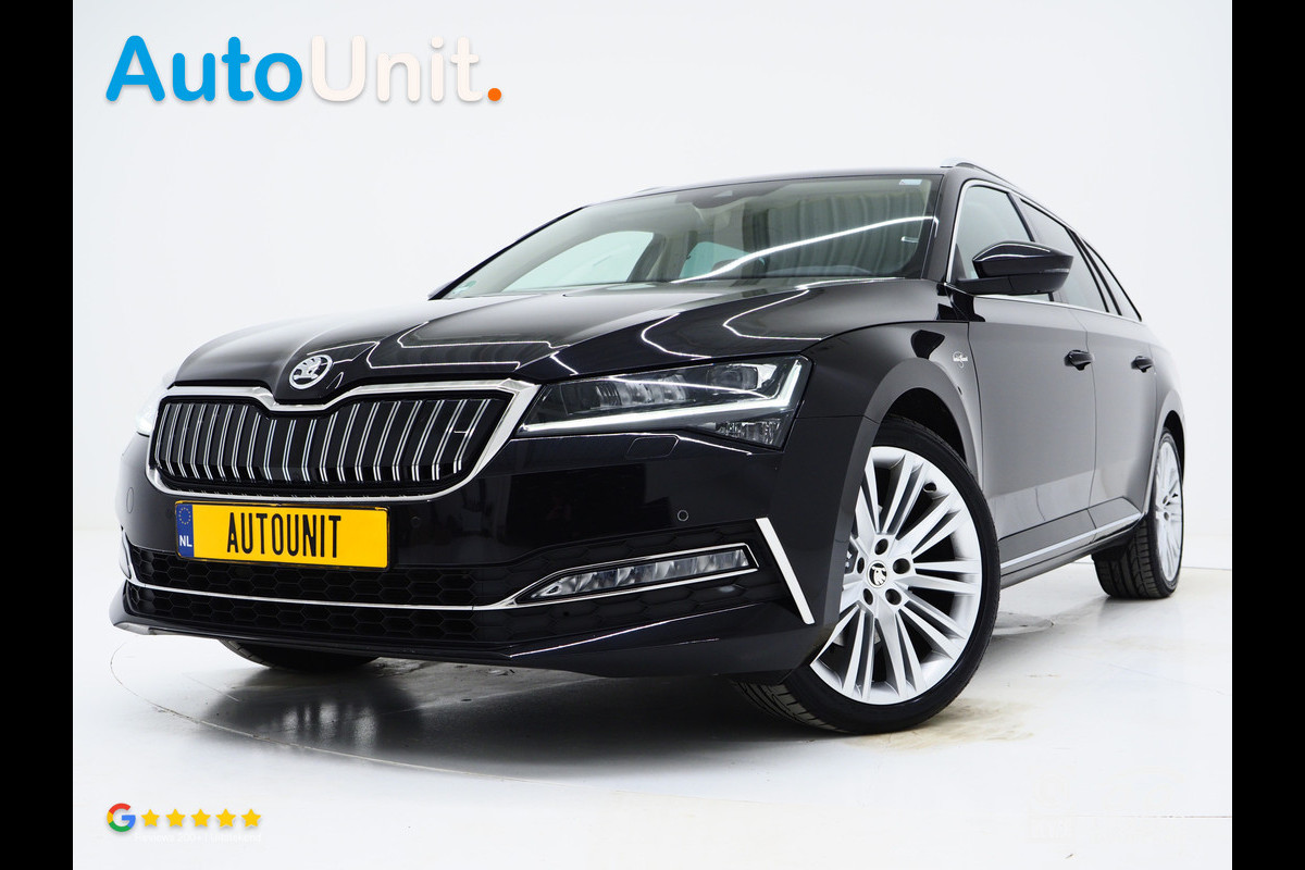 Škoda Superb Combi 1.4 TSI iV Laurin & Klement | Canton | Leder | Camera | Keyless | Adaptive Cruise | Virtual | Memory | Carplay