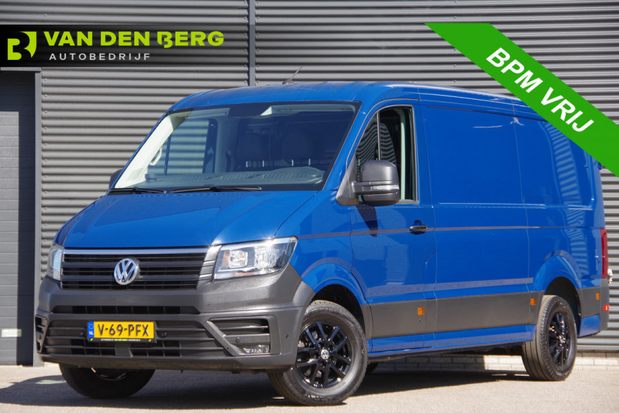 Volkswagen Crafter 35 2.0 TDI L3H2(L2H1) 3-ZITS, 140PK AUT. STANDKACHEL, GEV. ERGO COMFORT STOEL, CRUISE, NAVI, AIRCO