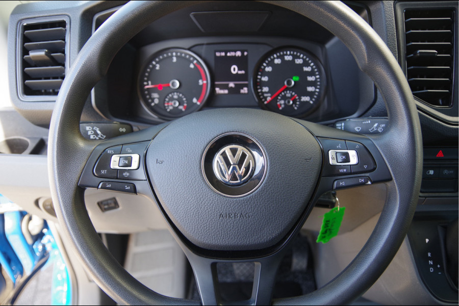 Volkswagen Crafter 35 2.0 TDI L3H2(L2H1) 3-ZITS, 140PK AUT. STANDKACHEL, GEV. ERGO COMFORT STOEL, CRUISE, NAVI, AIRCO
