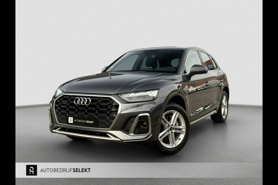 Audi Q5 50 TFSI e S-line | SOH 99%| Trekhaak | Sfeer | Matrix | Camera | ACC | Keyless | Carplay | Dodehoek | Virtua
