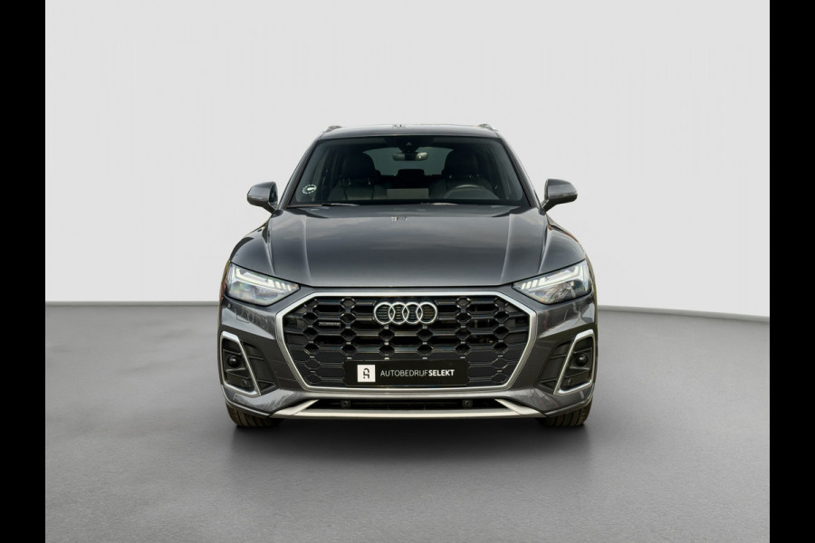 Audi Q5 50 TFSI e S-line | SOH 99%| Trekhaak | Sfeer | Matrix | Camera | ACC | Keyless | Carplay | Dodehoek | Virtua