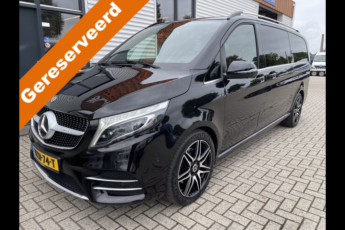 Mercedes-Benz V-Klasse 300d 237pk Extra Lang DC 5 persoons Avantgarde Edition / vaste prijs rijklaar € 49.950 ex btw / lease vanaf € 864 / AMG / burmester / leer / camera / originele Nedelandse bus !