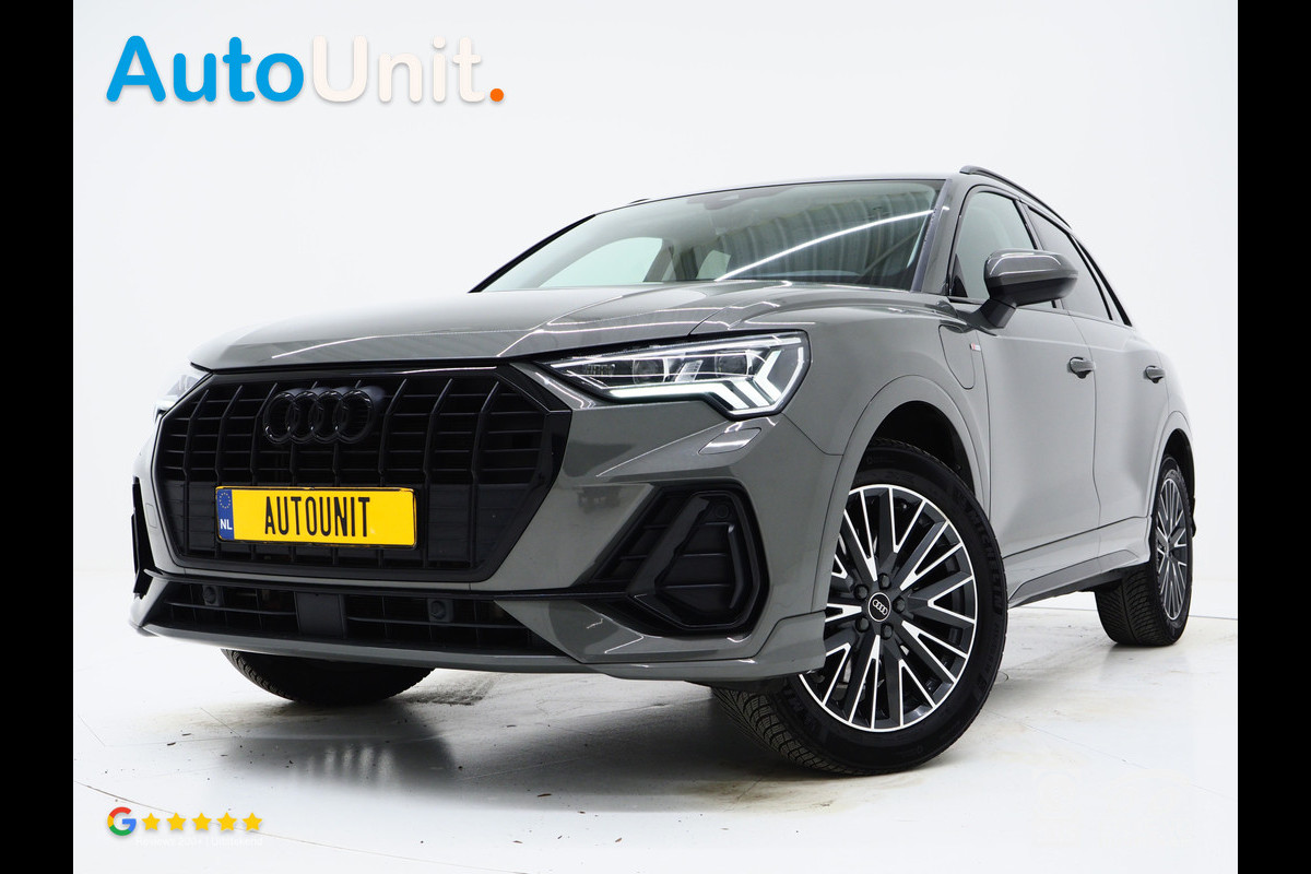 Audi Q3 45 TFSI e S-Line Edition Black | Panoramadak | Two Tone Leder | Sonos | Alcantara Design | Adaptive Cruise