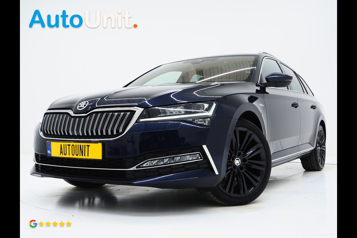 Škoda Superb Combi 1.4 TSI iV Laurin & Klement | Panoramadak | Canton | Trekhaak | Leder | 360 | Keyless | Adaptive Cruise | Carplay