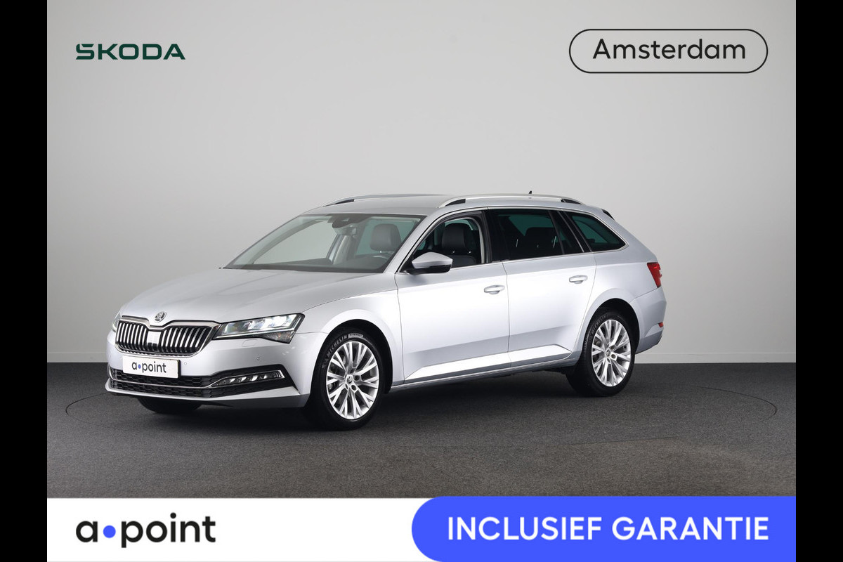 Škoda Superb Combi Business Edition Plus 1.5 TSI 150pk DSG-7 | Trekhaak | Adaptieve cruise controle | 18 inch | Elek. stoel | Voorstoelen en achterbank verwarmd