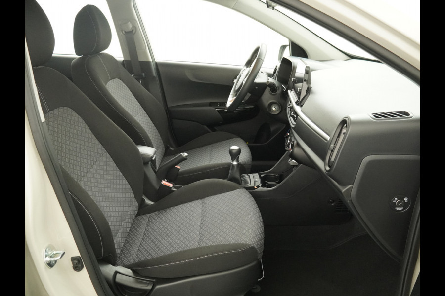 Kia Picanto 1.0 DPI DynamicLine Airco - Apple Carplay/Android Auto - Cruise Control - Navigatie - Achteruitrijcamera - - Fabrieksgarantie Tot 04-2032