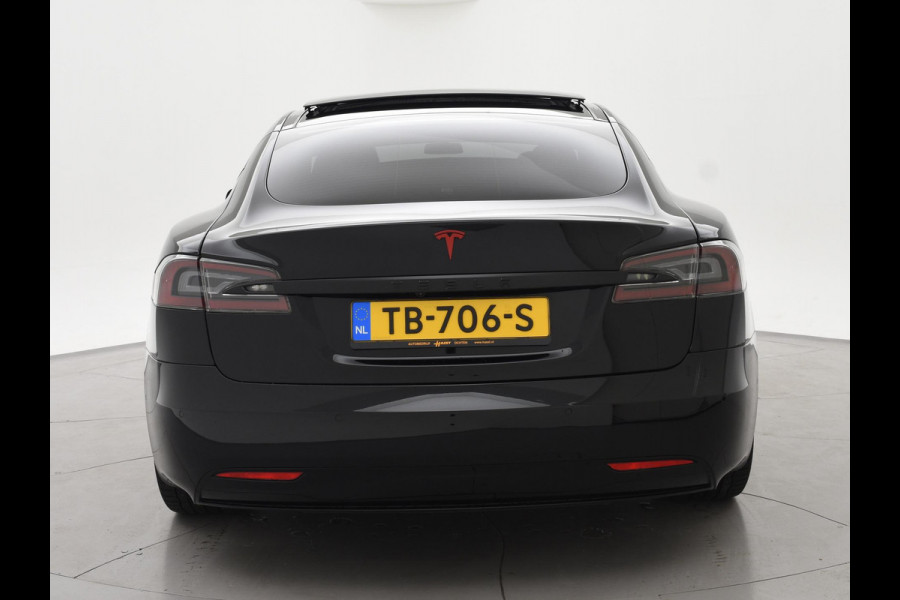 Tesla Model S 100D PERFORMANCE P100D 612 PK + 21 INCH | AUTOPILOT | CARBON | SCHUIFDAK| LUCHTVERING