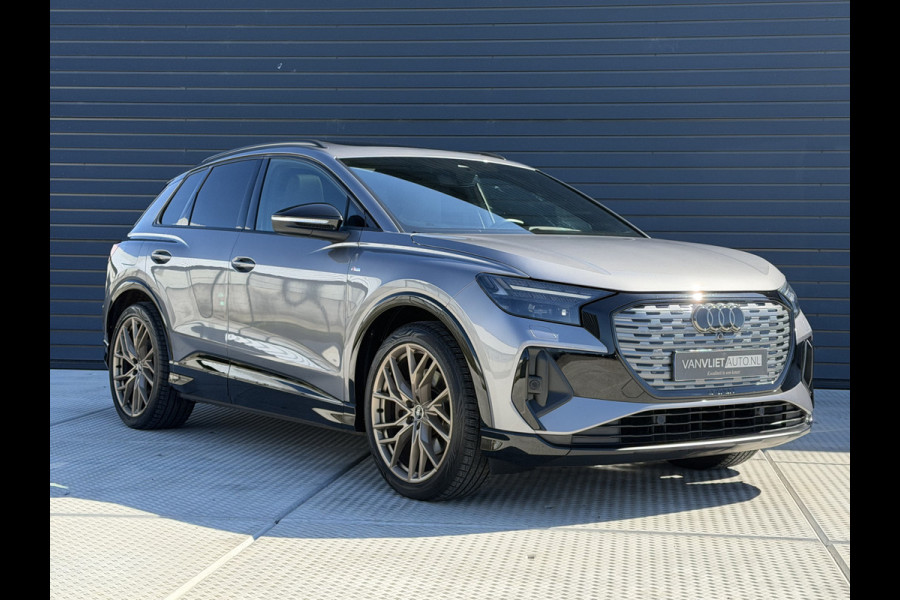 Audi Q4 e-tron 40 Launch edition S Competition 77 kWh Pan /Dak - Head Up - Trekhaak