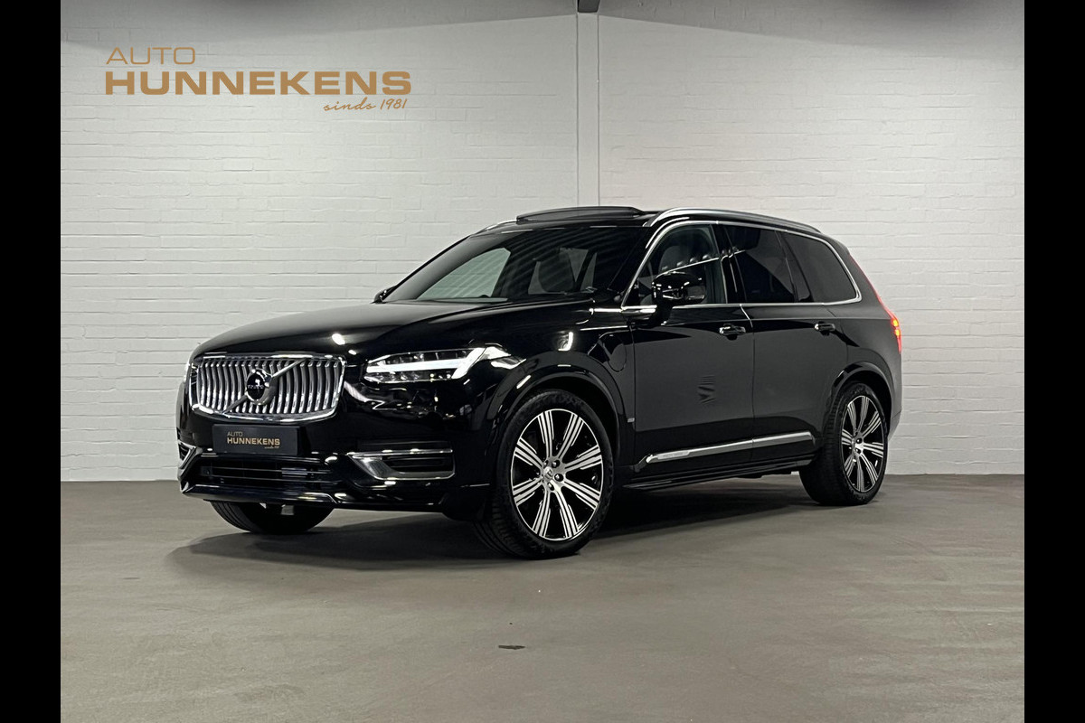 Volvo XC90 2.0 T8 Recharge AWD Inscription Luchtvering | Trekhaak | Bowers & Wilkins | Adapt. Cruise | Open dak | Stuur-/stoelverwarming | Head-up | Memory