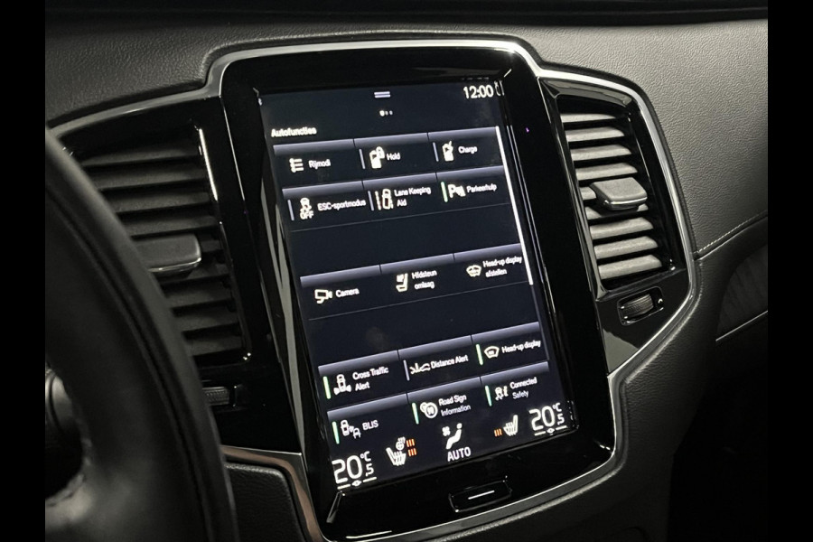 Volvo XC90 2.0 T8 Recharge AWD Inscription Luchtvering | Trekhaak | Bowers & Wilkins | Adapt. Cruise | Open dak | Stuur-/stoelverwarming | Head-up | Memory