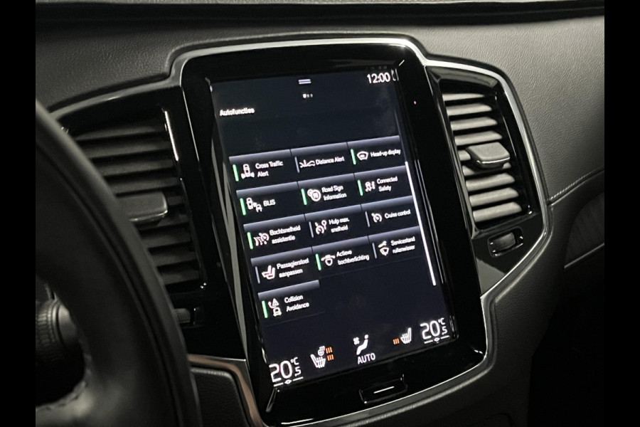 Volvo XC90 2.0 T8 Recharge AWD Inscription Luchtvering | Trekhaak | Bowers & Wilkins | Adapt. Cruise | Open dak | Stuur-/stoelverwarming | Head-up | Memory