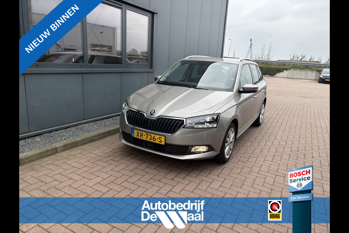 Škoda Fabia Combi 1.0 TSi 95pk Clever Plus NAVI/CARPLAY/DODEHOEK/PDC/LED/16INCH/STOELVERWARMING