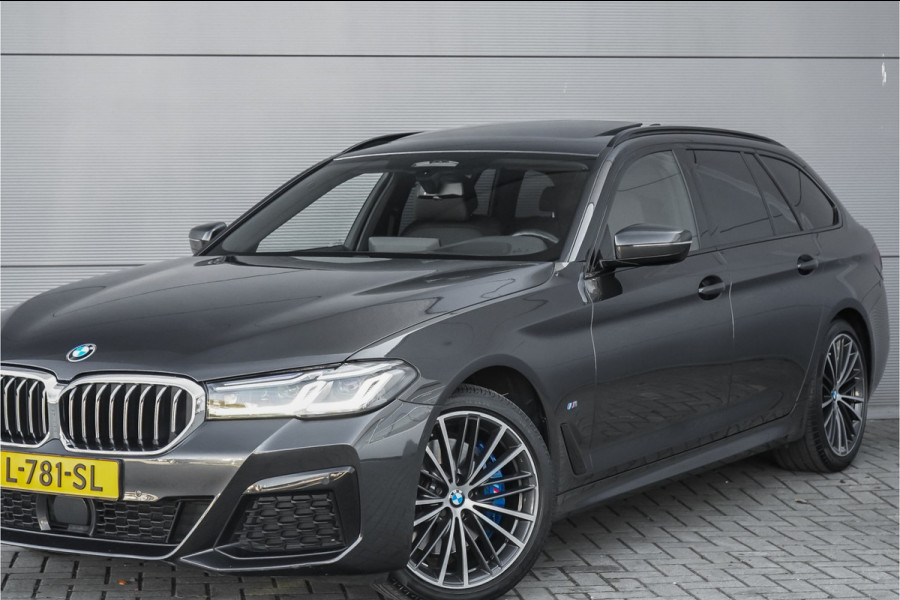 BMW 5 Serie Touring 530i xDrive High Executive M-Sport Pano Active Steering ACC Laser HUD