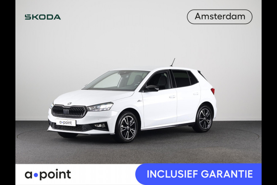 Škoda Fabia 1.0 TSI Monte Carlo 115 pk Automaat (DSG) | Adaptive Cruise Control | Navigatie via App | Parkeersensoren | Achteruitrijcamera | LED koplampen |