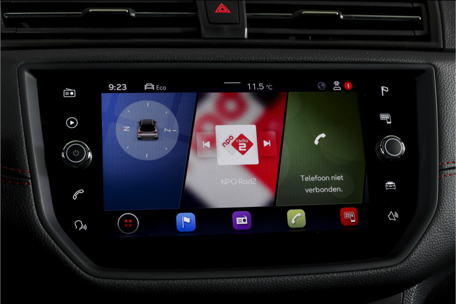 Seat Arona 1.0 TSI 110 PK FR Business Intense - Automaat | Dig. Cockpit | Cruise | PDC | Camera | NAV + App. Connect | ECC | Trekhaak | LM 18" |