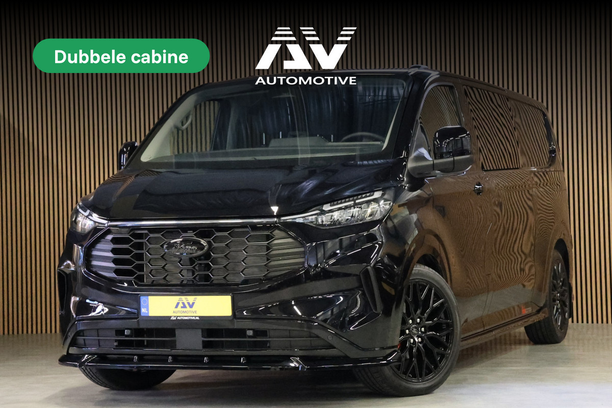 Ford Transit Custom 320 2.0 TDCI L2H1 DC | Dubbel Cabine | L+R Schuifdeur | 5-Zitter | Camera | CarPlay | Lane Assist | PDC V+A | Raptor Edition | Verlengde fabrieksgarantie tot 12-2029