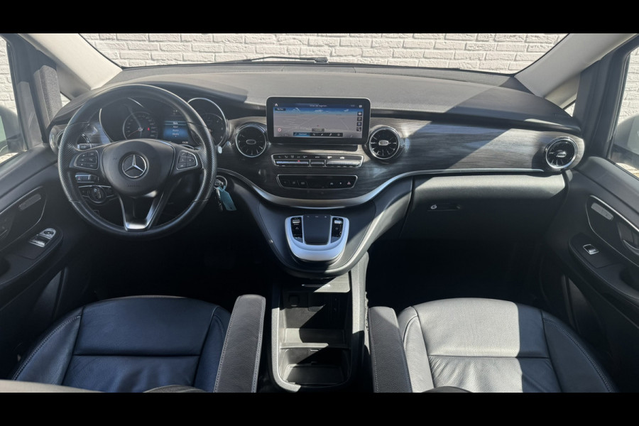 Mercedes-Benz V-Klasse 300d Lang 9G M-bux Leder Elektrische klep Trekhaak afneembaar Camera Verwarmde stoelen