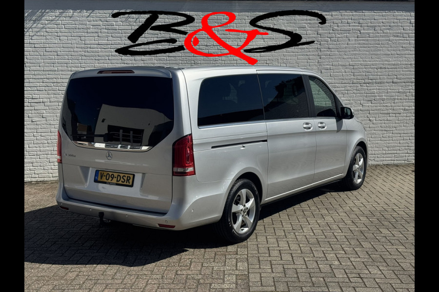 Mercedes-Benz V-Klasse 300d Lang 9G M-bux Leder Elektrische klep Trekhaak afneembaar Camera Verwarmde stoelen