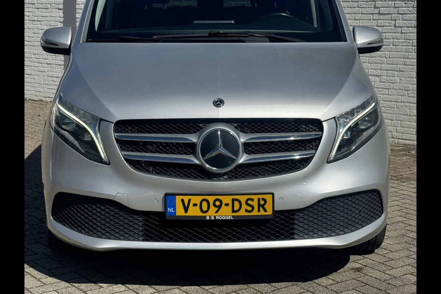 Mercedes-Benz V-Klasse 300d Lang 9G M-bux Leder Elektrische klep Trekhaak afneembaar Camera Verwarmde stoelen