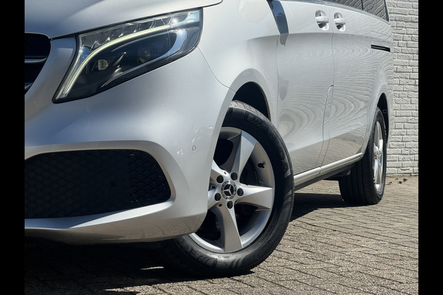 Mercedes-Benz V-Klasse 300d Lang 9G M-bux Leder Elektrische klep Trekhaak afneembaar Camera Verwarmde stoelen