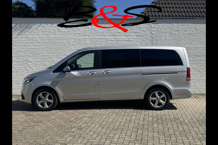 Mercedes-Benz V-Klasse 300d Lang 9G M-bux Leder Elektrische klep Trekhaak afneembaar Camera Verwarmde stoelen