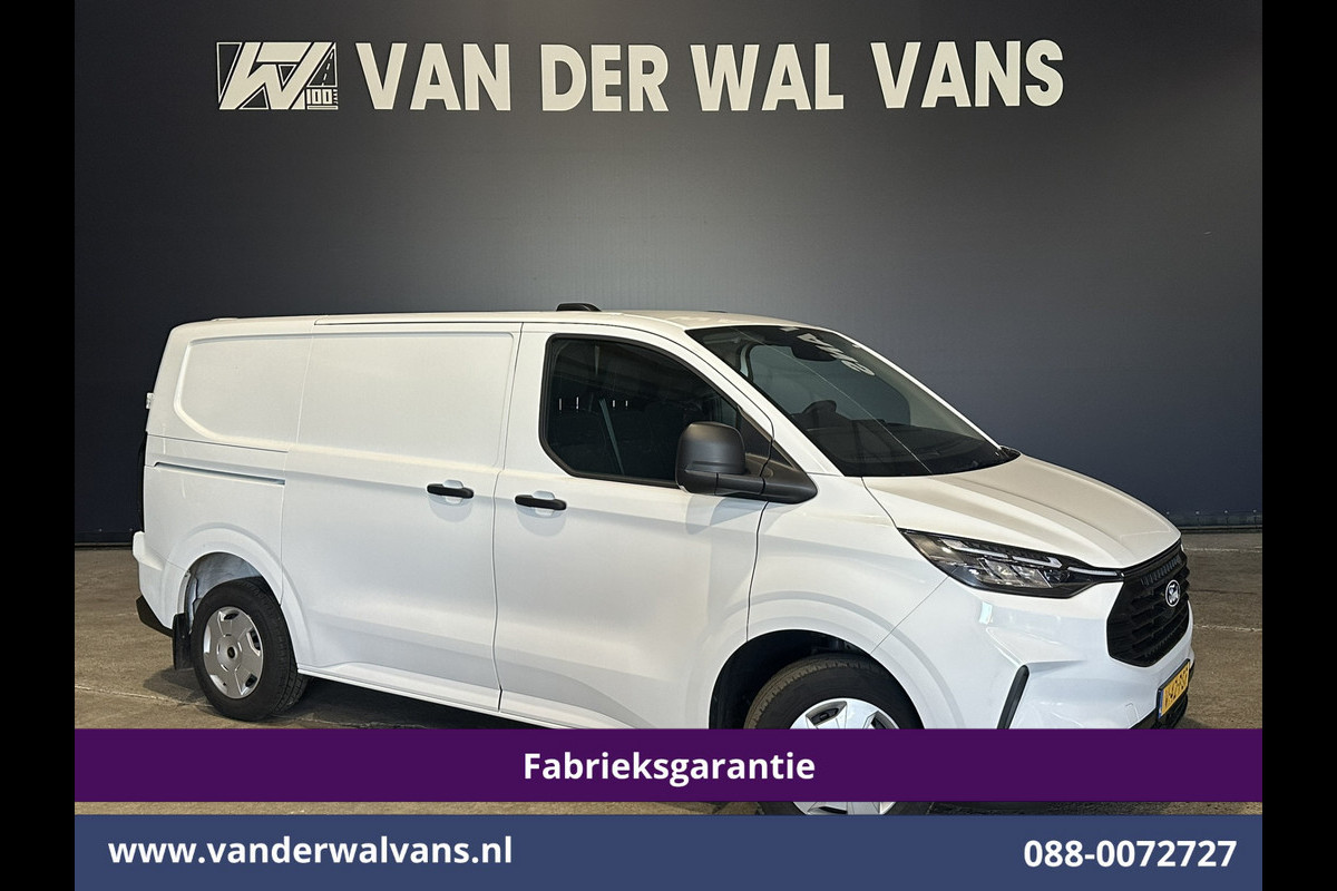 Ford Transit Custom 2.0 TDCI 111pk L1H1 Fabrieksgarantie Euro6 Airco | Camera | LED | Apple Carplay | Cruisecontrol Android Auto, Verwarmde voorruit, Parkeersensoren, Bijrijdersbank