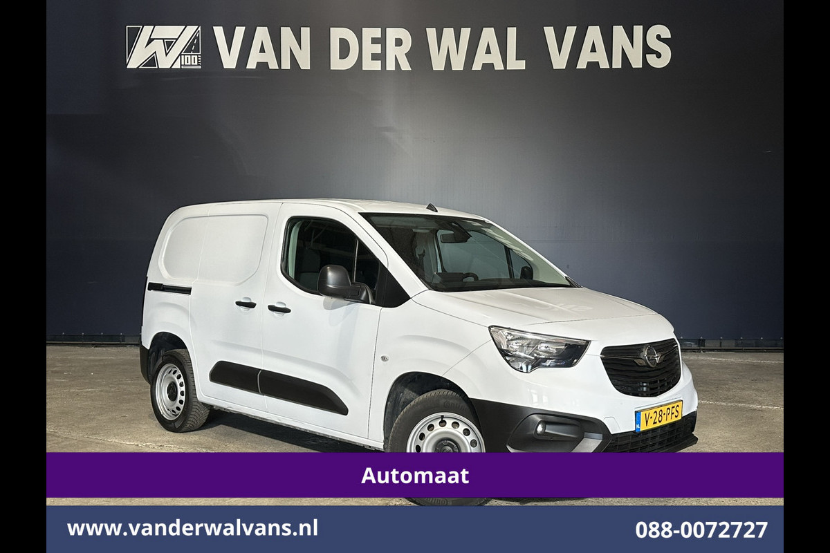 Opel Combo 1.5D 131pk Automaat L1H1 Euro6 Airco | 3-Zits | Camera | Apple Carplay | Cruisecontrol Android Auto, Parkeersensoren, Bijrijdersbank