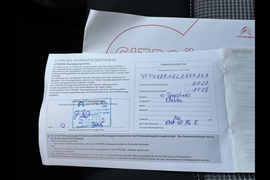 Citroën ë-Jumpy 50kWh XL 8PL VAN: 23.900,- excl.btw VOOR: 20.877,- excl. btw UW LENTEVOORDEEL: 3.023,- | RIJKLAARPRIJS incl. 12mn BOVAG | SOH 88% |