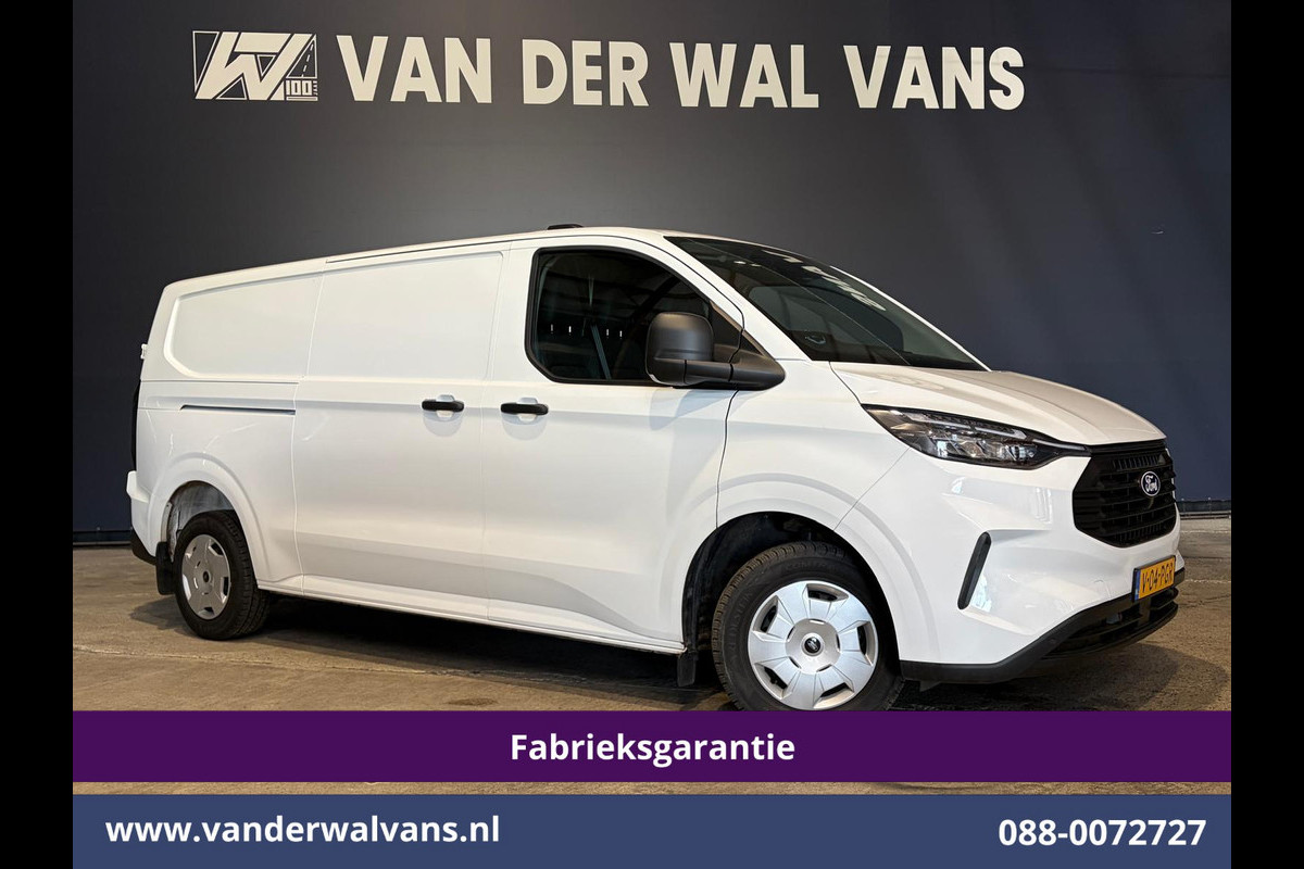 Ford Transit Custom 2.0 TDCI 136pk L2H1 Fabrieksgarantie Euro6 Airco | Camera | Apple Carplay | LED Cruisecontrol, Android Auto, Verwarmde Voorruit, Parkeersensoren, Bijrijdersbank, 2740kg trekvermogen