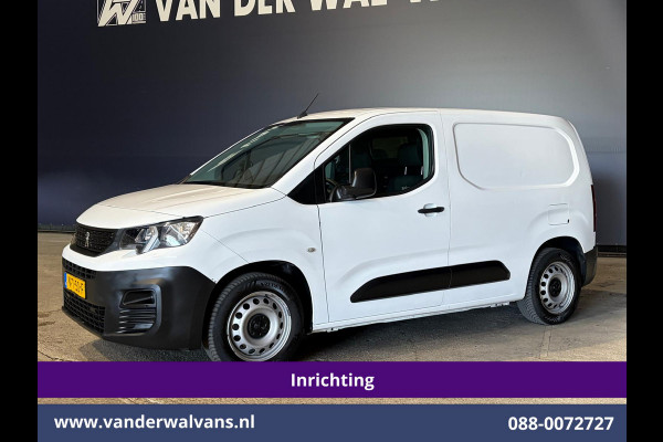Peugeot Partner 1.5 BlueHDI 102pk L1H1 inrichting Omvormer Euro6 Airco | Trekhaak | Apple Carplay | Cruisecontrol Android auto, Dakdragers, parkeersensoren,
