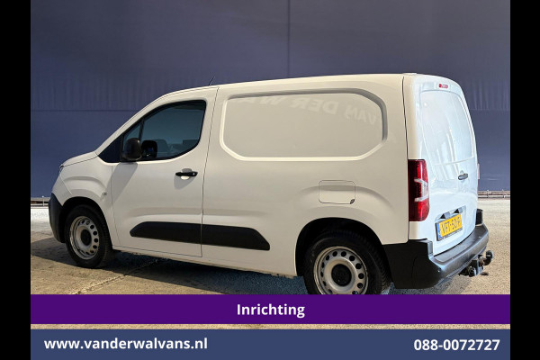 Peugeot Partner 1.5 BlueHDI 102pk L1H1 inrichting Omvormer Euro6 Airco | Trekhaak | Apple Carplay | Cruisecontrol Android auto, Dakdragers, parkeersensoren,