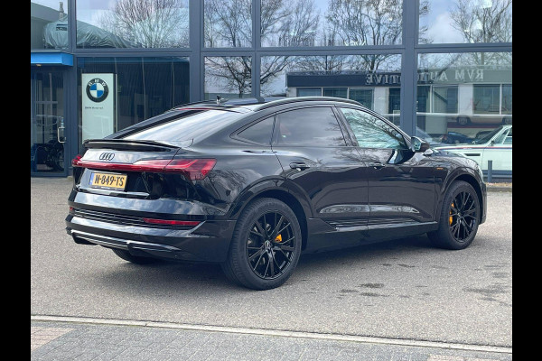 Audi e-tron Sportback 55 quattro S edition 95 kWh VAN € 39.900,- VOOR € 36.877,- UW LENTEVOORDEEL  € 3.023,-! | SOH 95% | S LINE BLACKLINE  | B&O AUDIO | ADAPTIVE CRUISE | 360 CAMERA | KEYLESS ENTRY